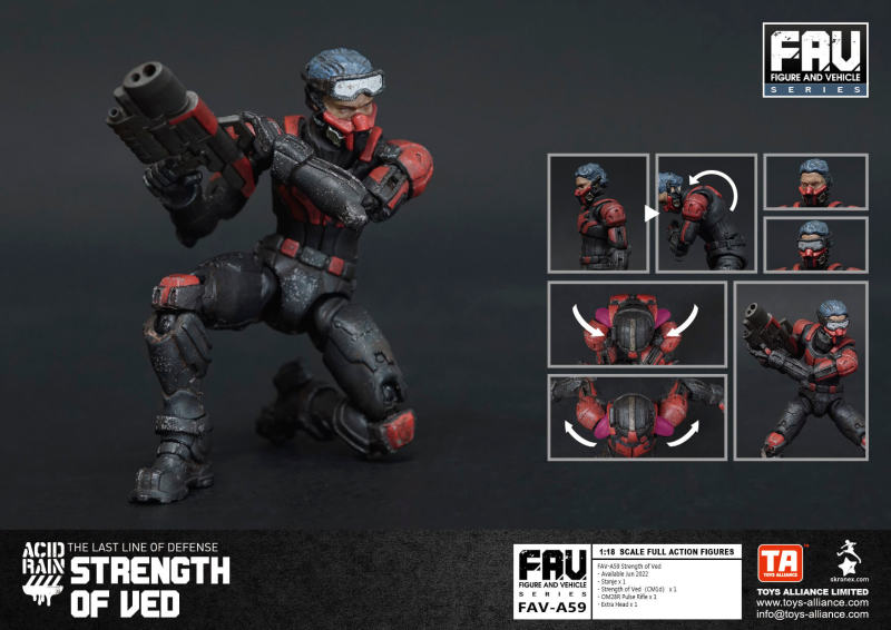 Acid Rain War FAV-A59 Strength of Ved 1/18