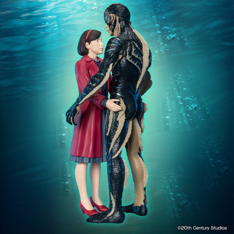 The Shape of Water Amphibian Man & Elisa Esposito Exclusive Set