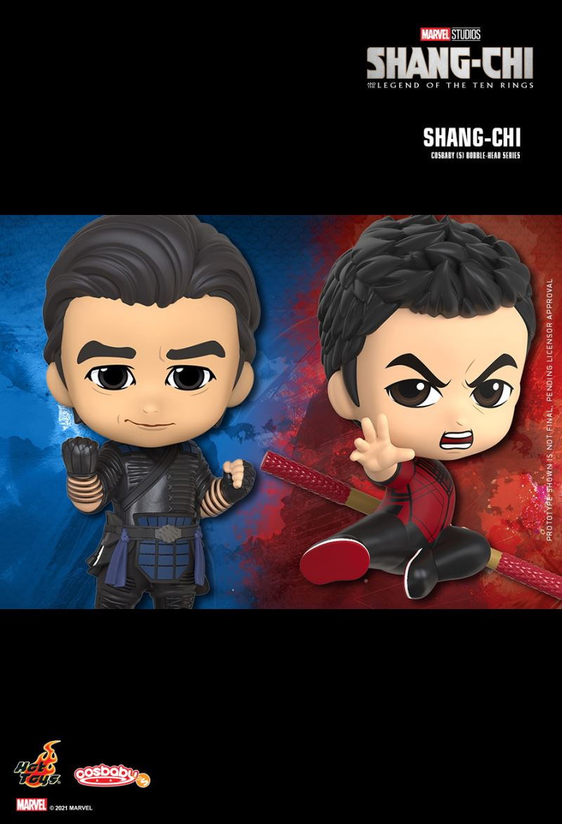 SHANG-CHI AND THE LEGEND OF THE TEN RINGS SHANG-CHI AND WENWU COSBABY (S) BOBBLE-HEAD