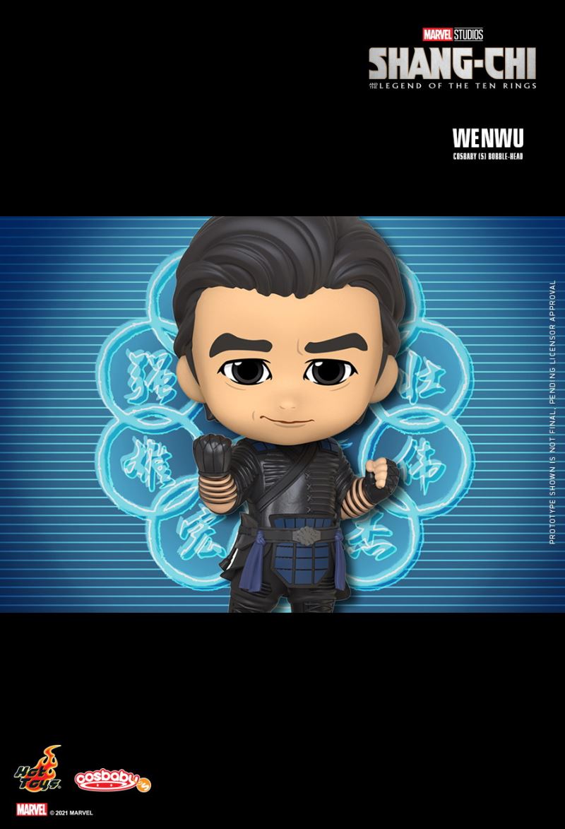 SHANG-CHI AND THE LEGEND OF THE TEN RINGS SHANG-CHI AND WENWU COSBABY (S) BOBBLE-HEAD