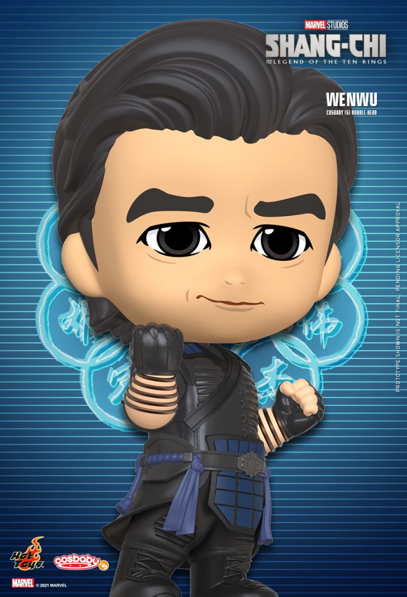 SHANG-CHI AND THE LEGEND OF THE TEN RINGS SHANG-CHI AND WENWU COSBABY (S) BOBBLE-HEAD