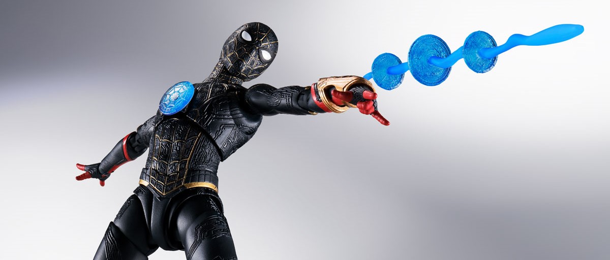 Spider-Man: No Way Home - S.H.Figuarts Spider-Man -Black and Gold Suit-