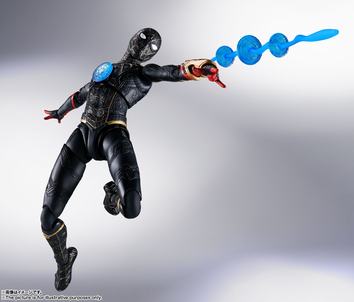 Spider-Man: No Way Home - S.H.Figuarts Spider-Man -Black and Gold Suit-