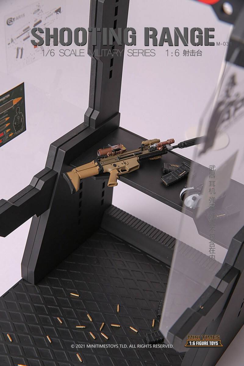 Soldier shooting platform scene 1/6