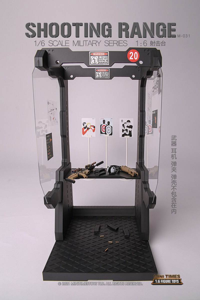 Soldier shooting platform scene 1/6