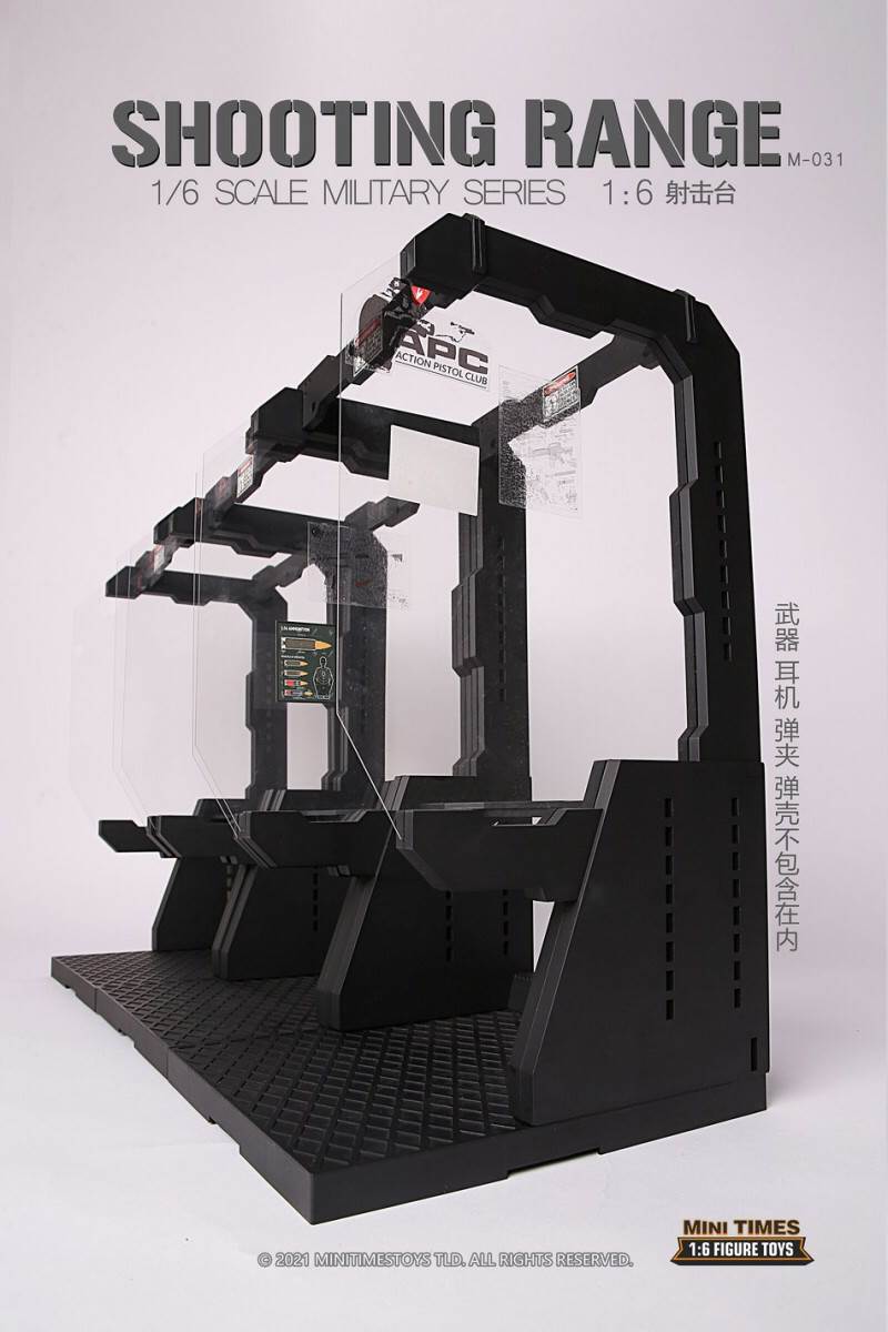Soldier shooting platform scene 1/6