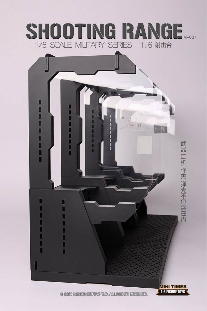 Soldier shooting platform scene 1/6