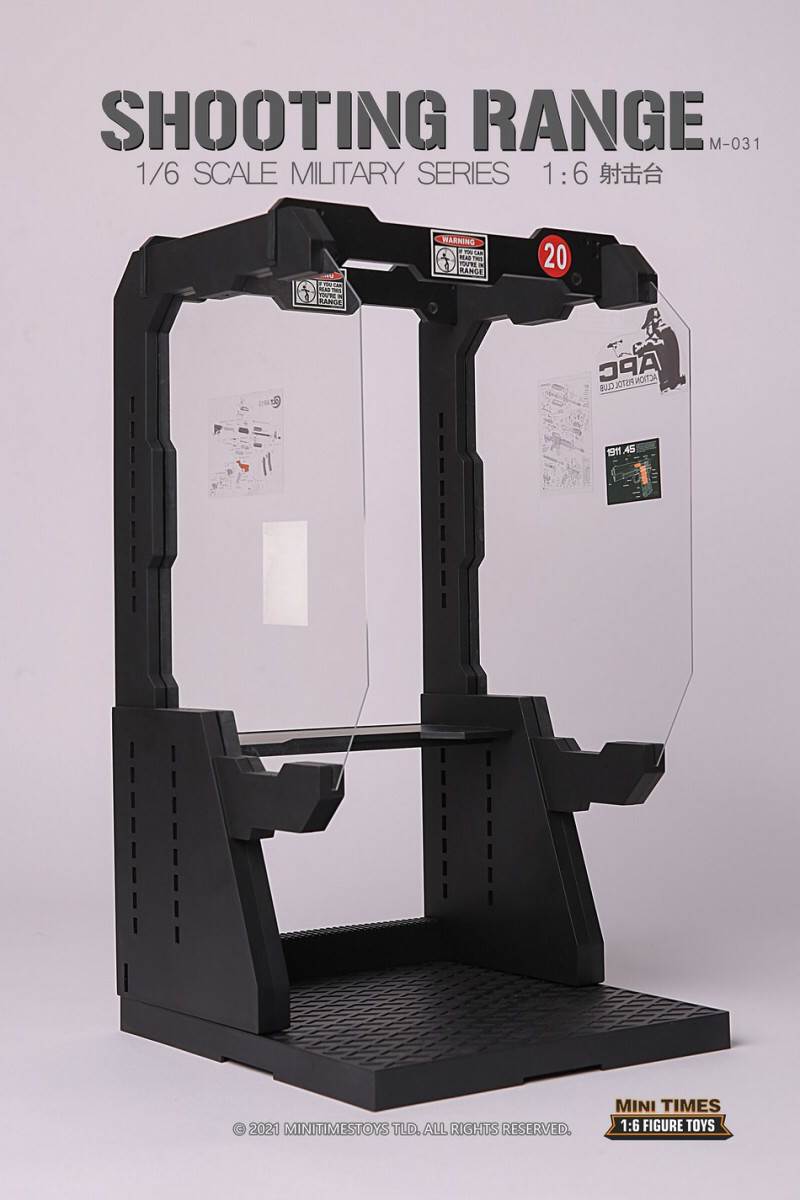 Soldier shooting platform scene 1/6
