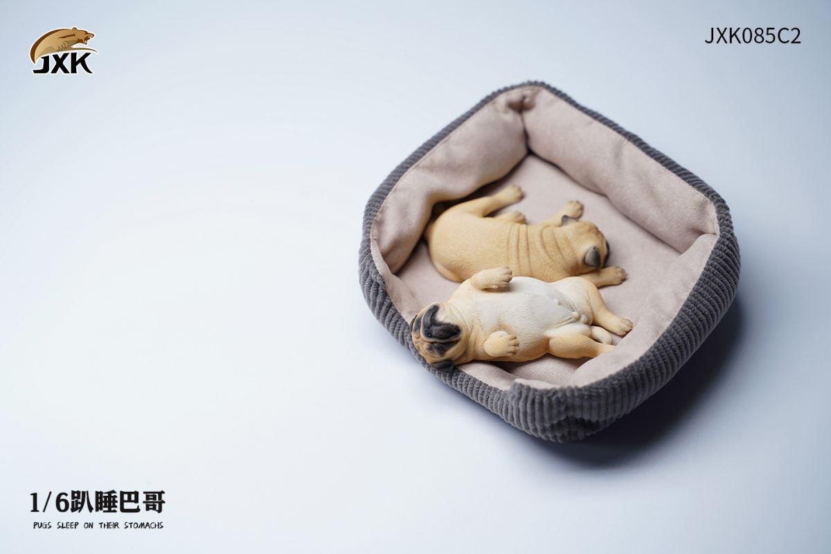 Sleeping Pug (JXK085) 1/6