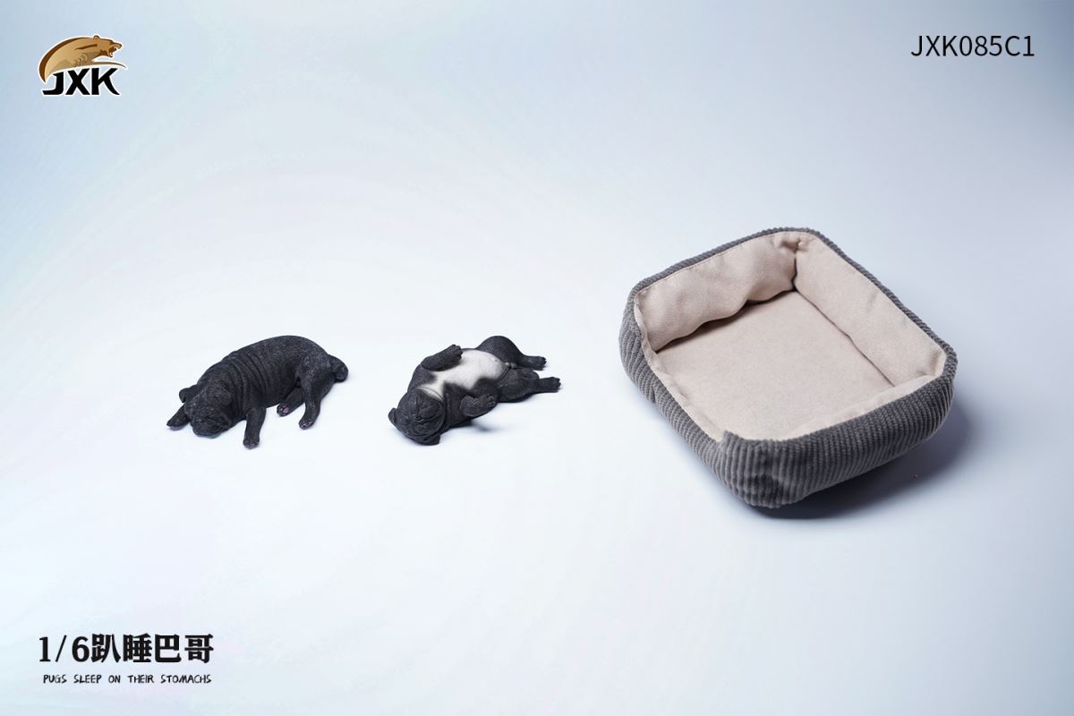 Sleeping Pug (JXK085) 1/6