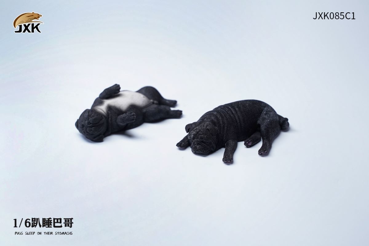 Sleeping Pug (JXK085) 1/6
