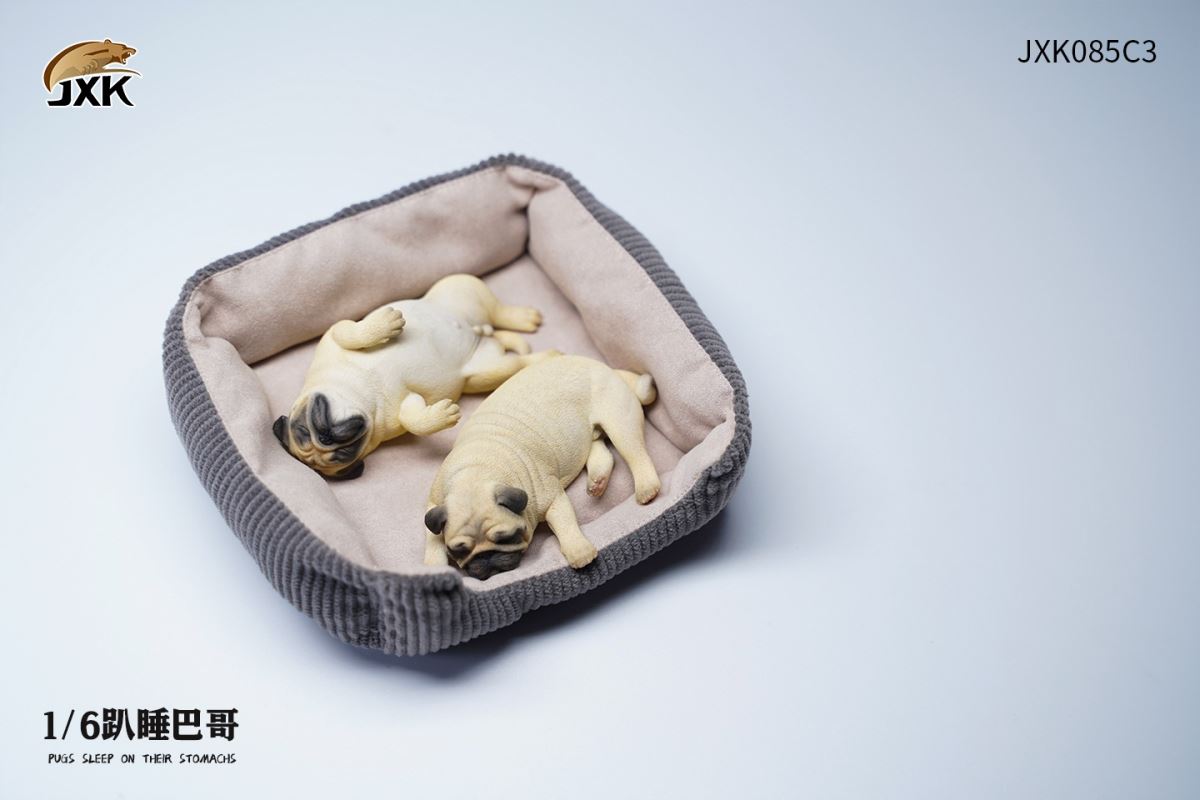 Sleeping Pug (JXK085) 1/6