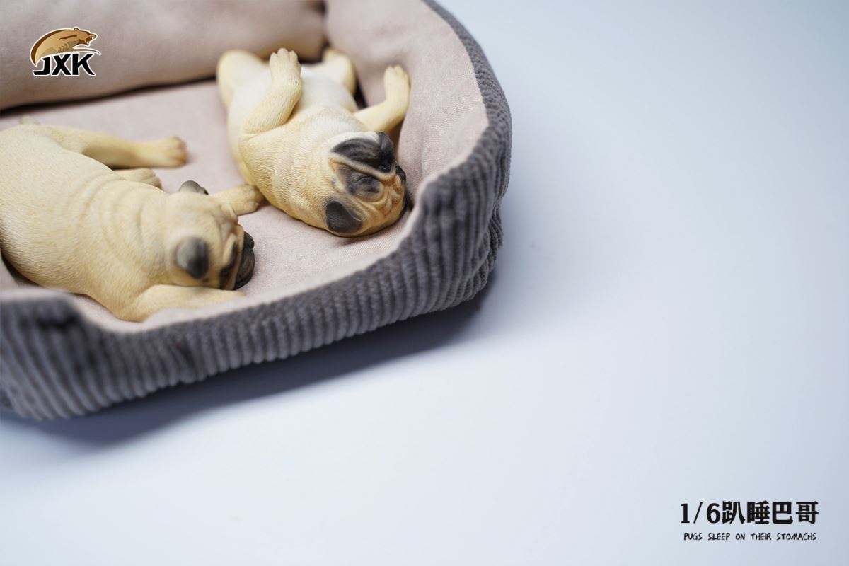 Sleeping Pug (JXK085) 1/6