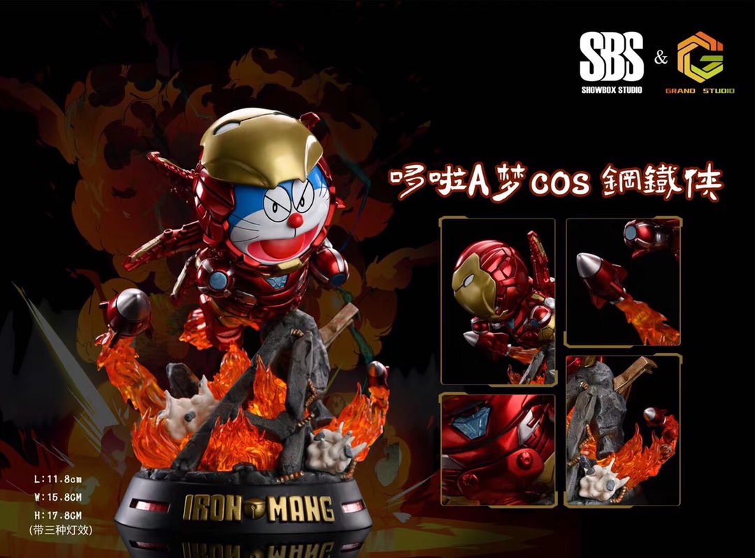 Iron Man x Doraemon