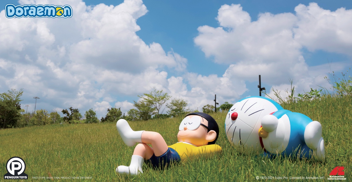 Sleeping Doraemon & Nobita