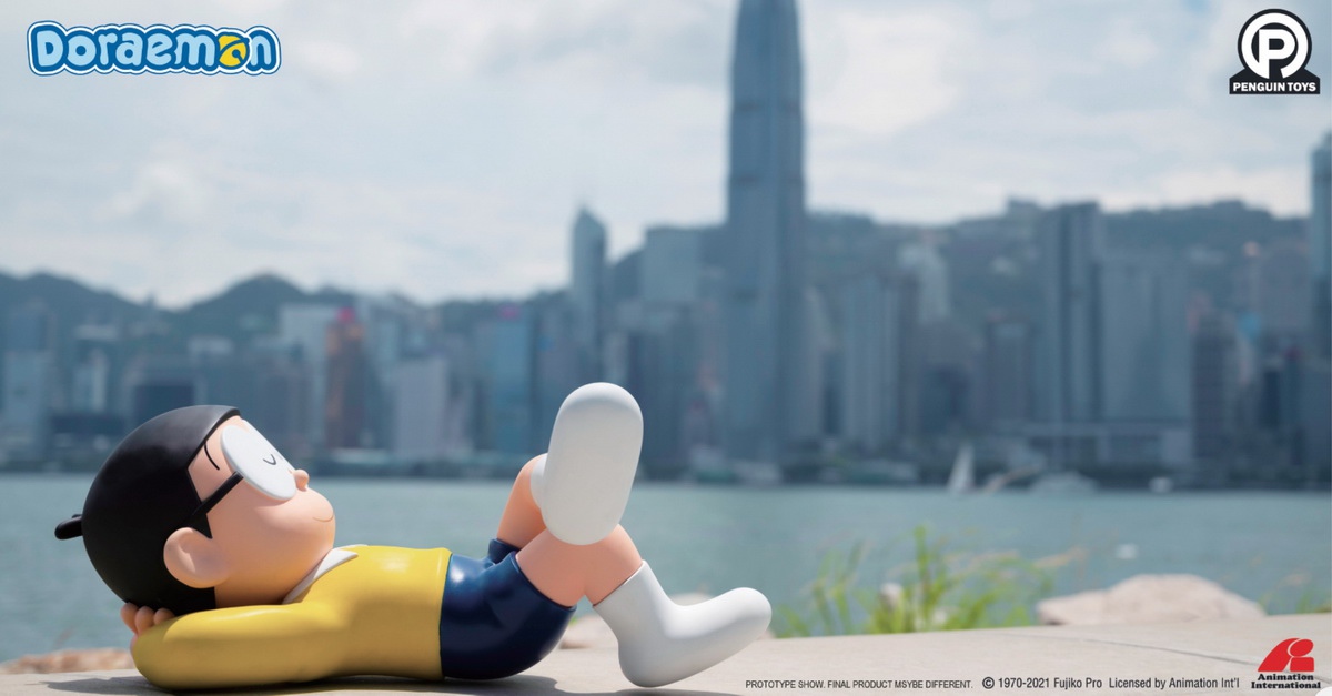 Sleeping Doraemon & Nobita