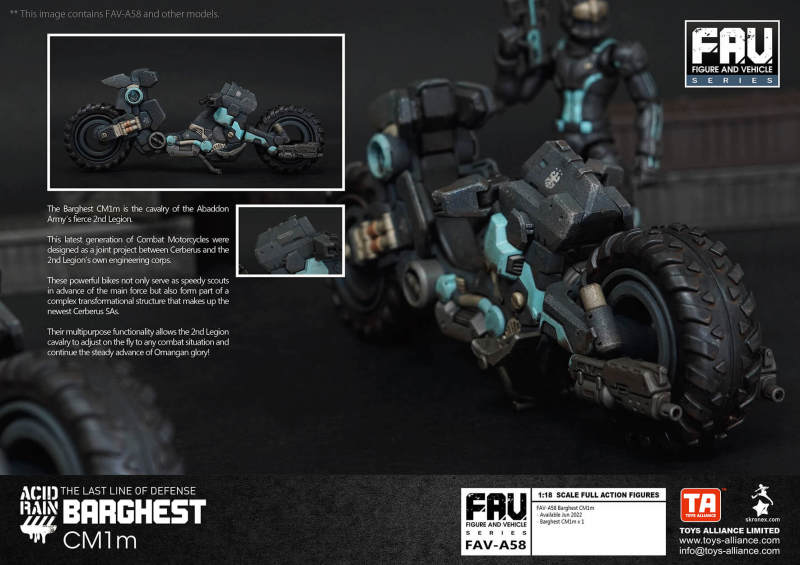 FAV-A58 Barghest CM1m 1/18