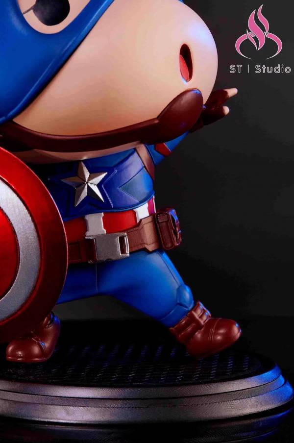 Crayon Shin-chan cos Captain America