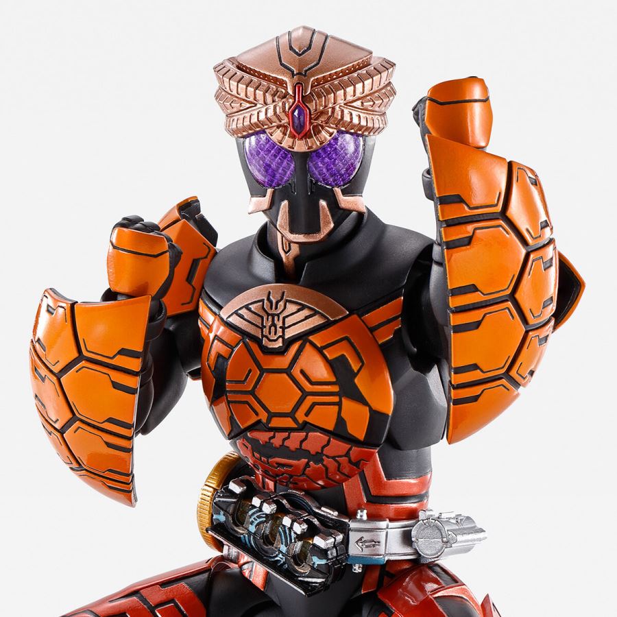 SHFiguarts (true bone carving method) Kamen Rider OOO Brakawani combo