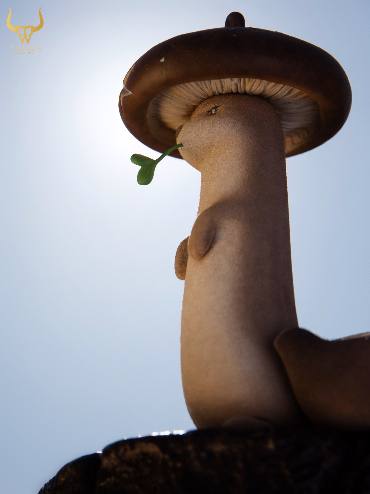 Wild Vegetable Wizard - Shiitake Mushroom Weasel