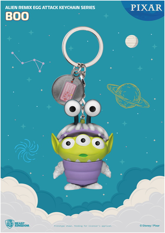Toy Story-Three - Eyed Boy Dress Up Party Egg Strike Doll Series Key Ring