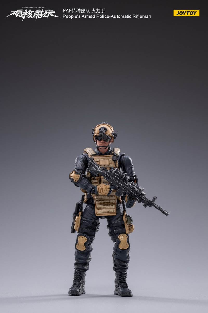 PAP Special Forces - Sniper/Fireman/Assaultman 1/18