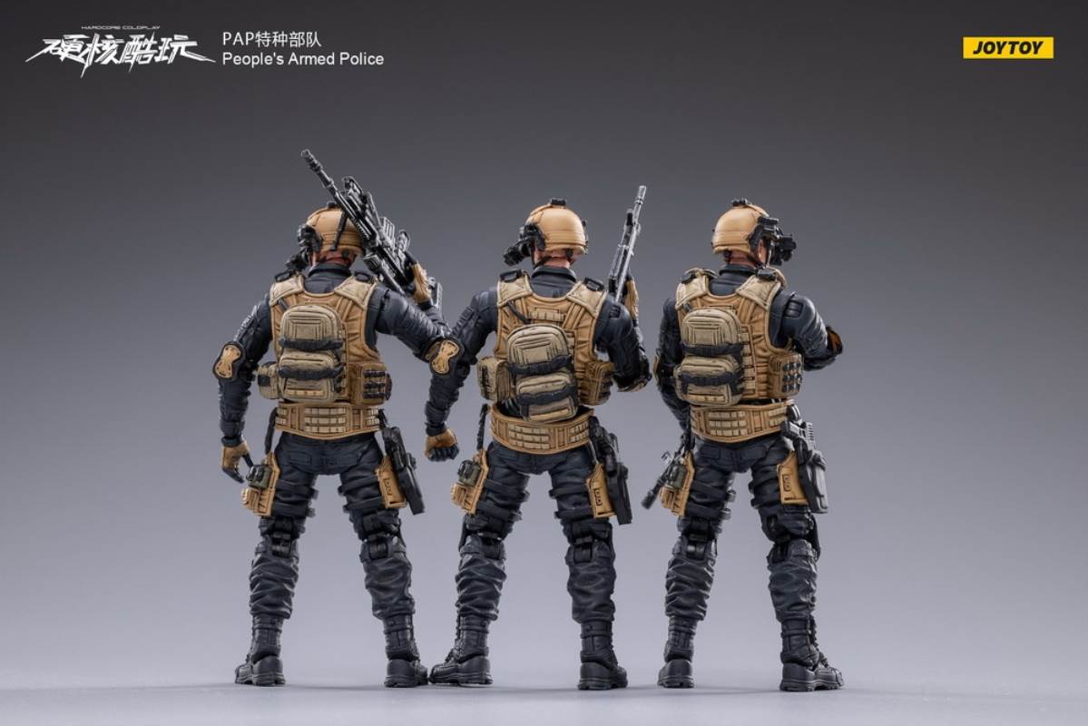 PAP Special Forces - Sniper/Fireman/Assaultman 1/18
