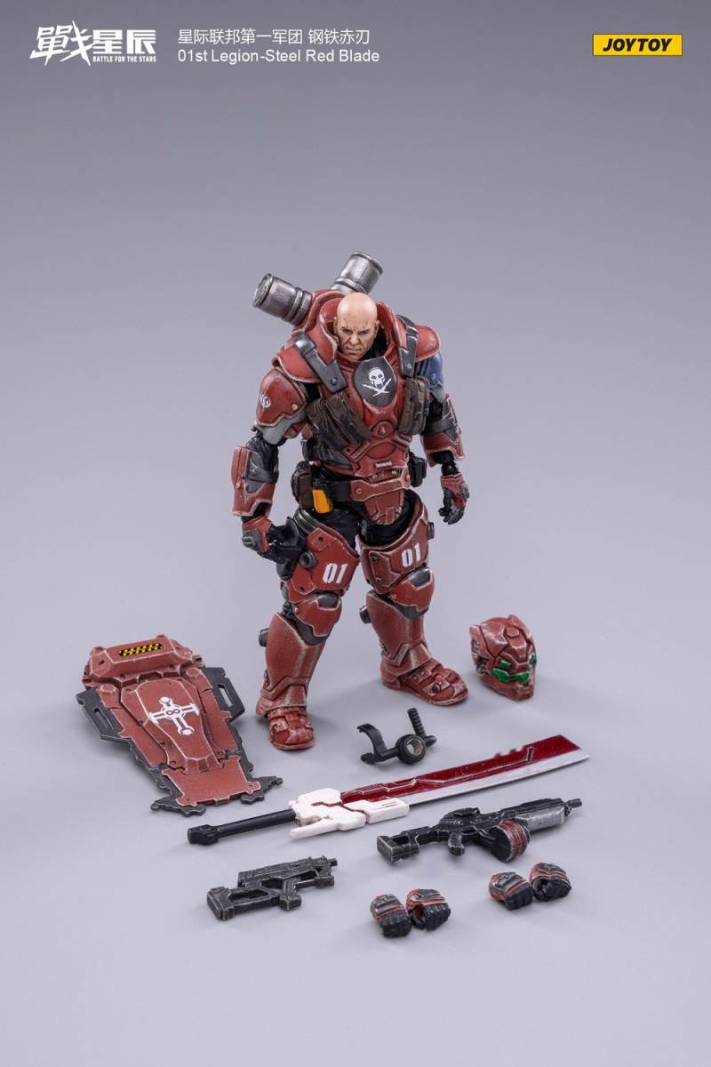 First Legion of the Star Federation - Steel Black Scythe/Steel Red Blade/Steel Youyan/Steel Cangshuang 1/18