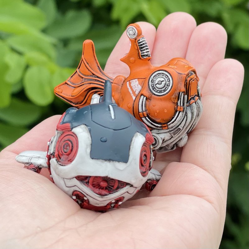 Capsule mecha aquatic creatures