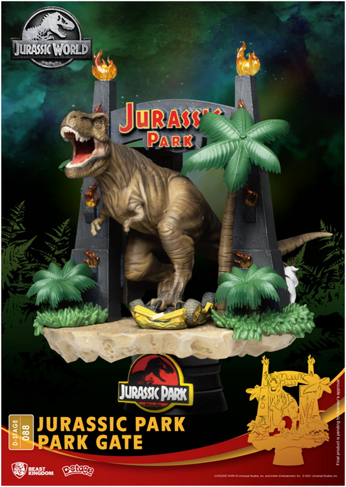 D-Stage088 6-inch Dream-Selection-Jurassic Park Classic Scene