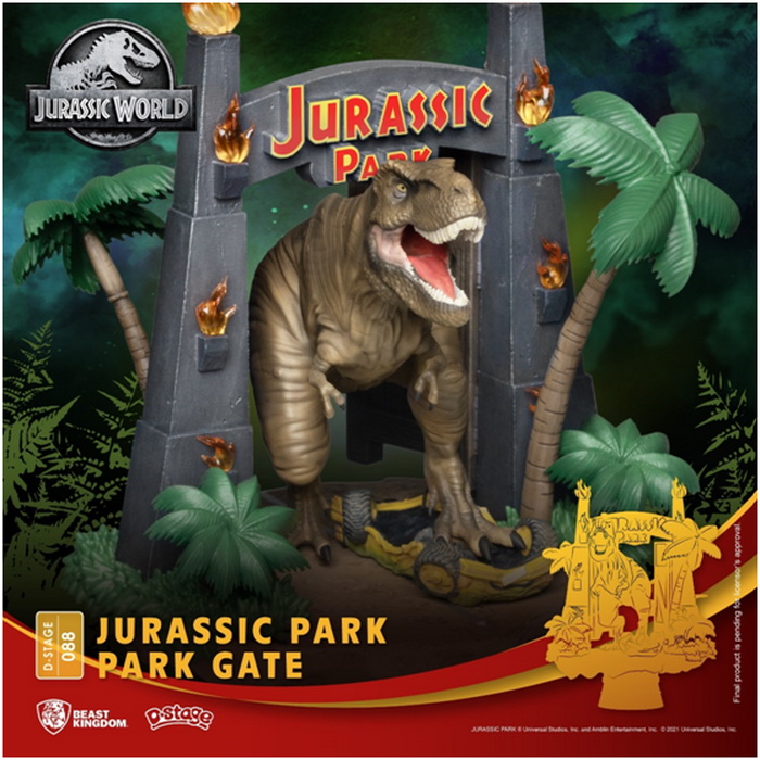 D-Stage088 6-inch Dream-Selection-Jurassic Park Classic Scene