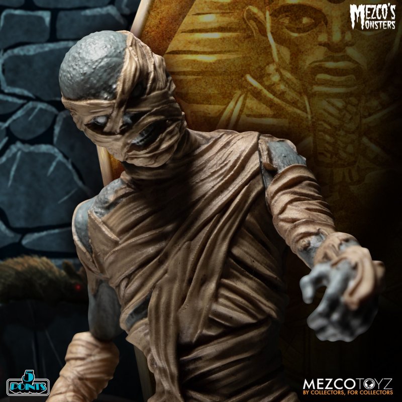 5 POINTS Mezco's Monsters-Tower of Fear Deluxe Boxed Set