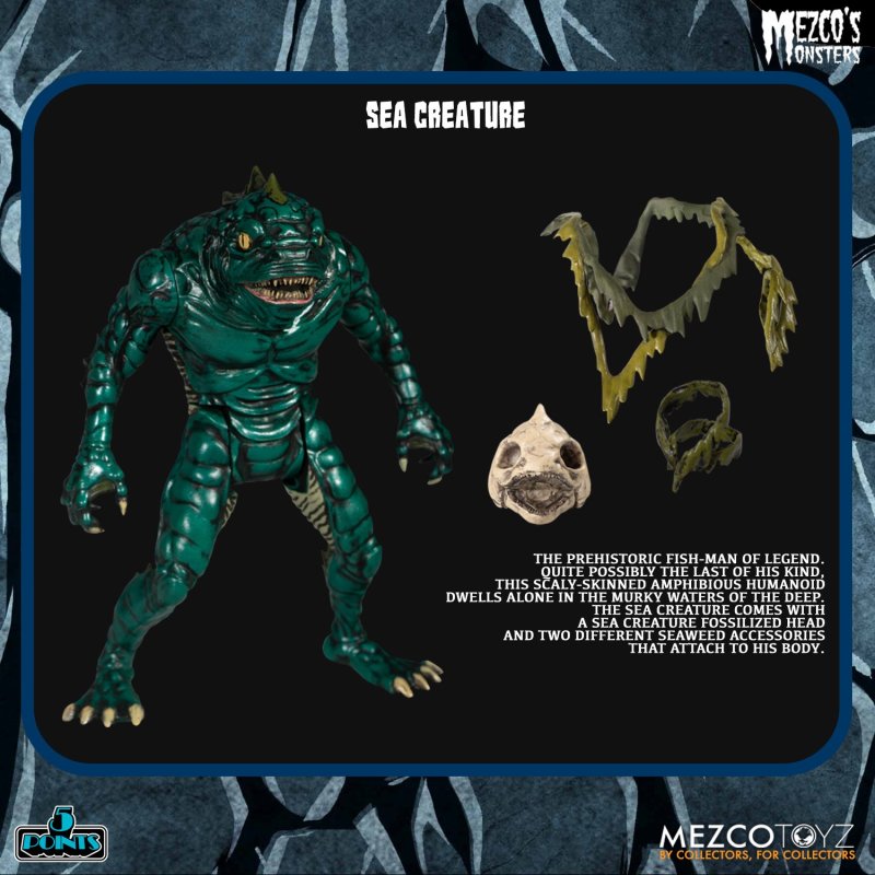 5 POINTS Mezco's Monsters-Tower of Fear Deluxe Boxed Set