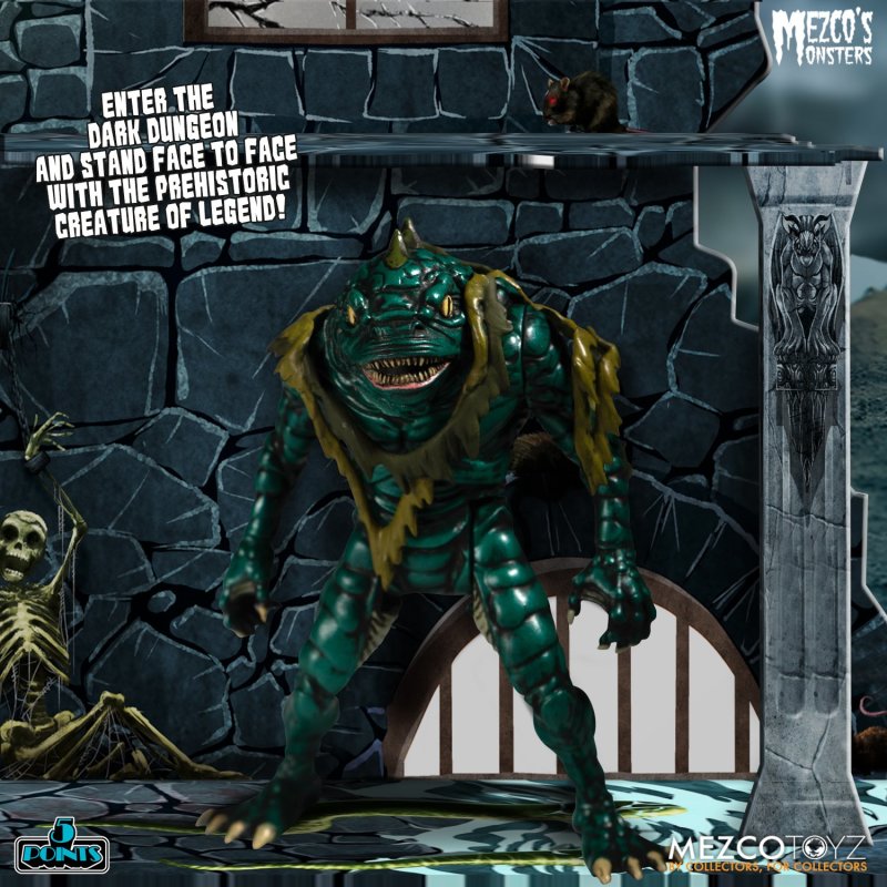 5 POINTS Mezco's Monsters-Tower of Fear Deluxe Boxed Set