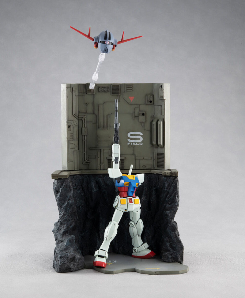 Realistic Model Series (RMS) Mobile Suit Gundam G Structure scenario model HG 1/144
