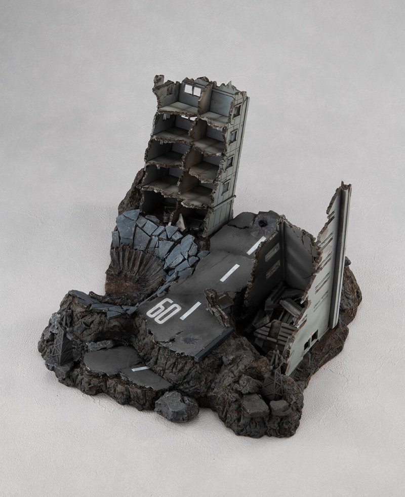 Realistic Model Series (RMS) Mobile Suit Gundam G Structure scenario model HG 1/144