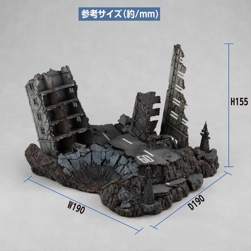 Realistic Model Series (RMS) Mobile Suit Gundam G Structure scenario model HG 1/144