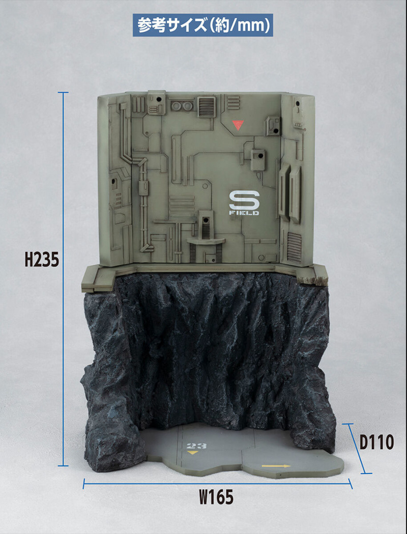 Realistic Model Series (RMS) Mobile Suit Gundam G Structure scenario model HG 1/144
