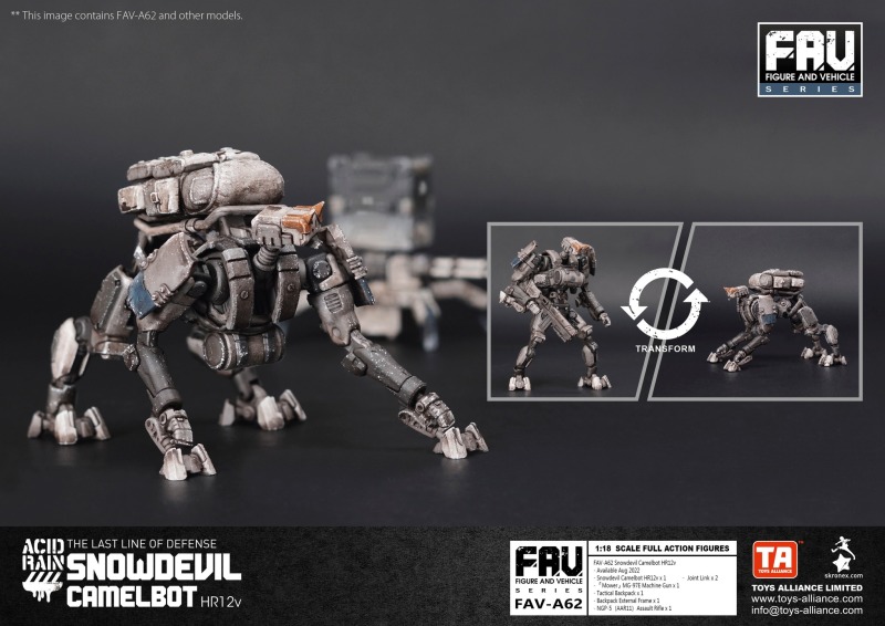 Acid Rain FAV-A62 Snowdevil Camelbot HR12v