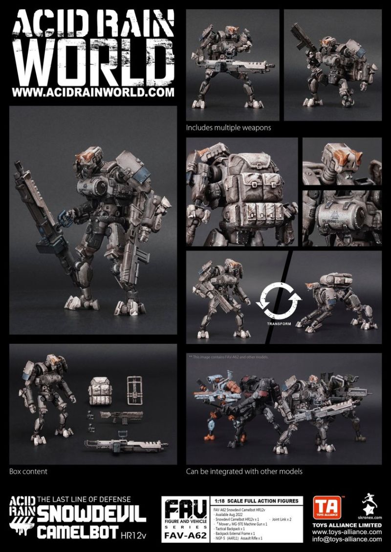 Acid Rain FAV-A62 Snowdevil Camelbot HR12v