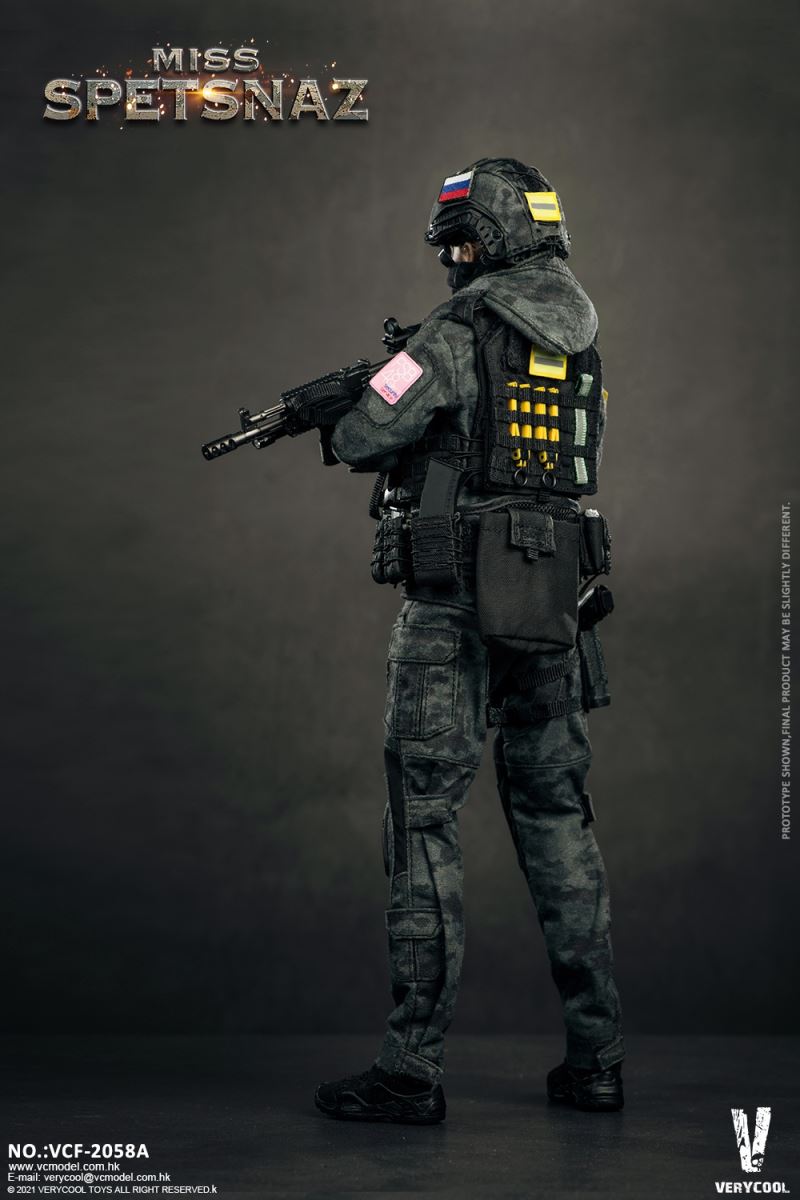 MCB Camouflage - Russian Special Combat Women Soldier Miss Spetsnaz
