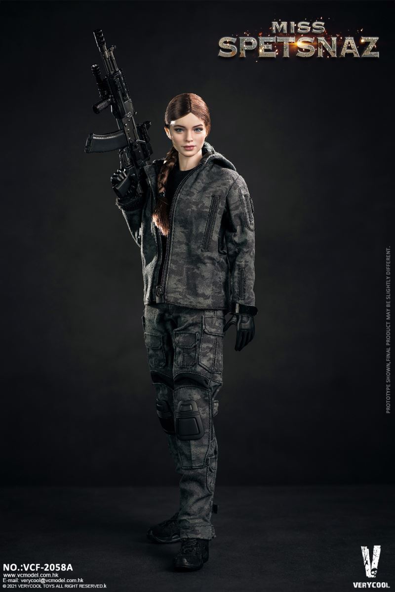 MCB Camouflage - Russian Special Combat Women Soldier Miss Spetsnaz