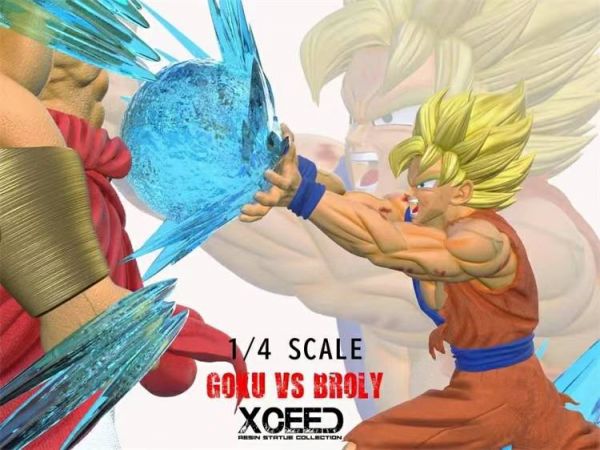 Fighting GK Statue Goku VS Broly - Dragon Ball