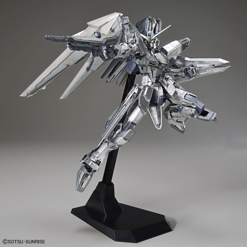 MG 1/100 Gundam Base limited edition Freedom Gundam Ver.2.0 [Silver coating]