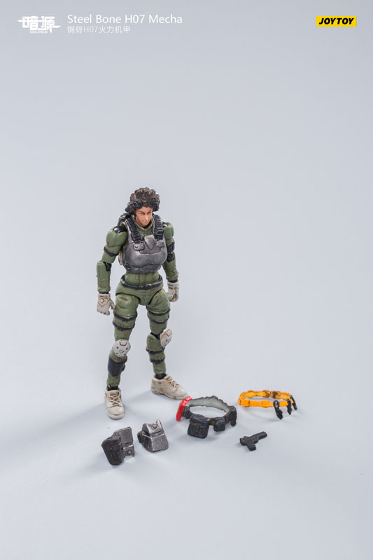 1/25 SOURCE Steel Bone Armor H07 Firepower Mecha Olive Ver