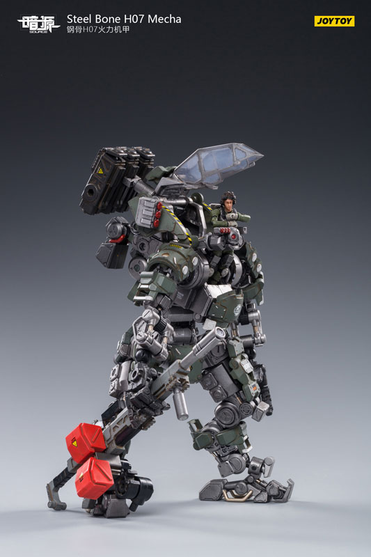 1/25 SOURCE Steel Bone Armor H07 Firepower Mecha Olive Ver