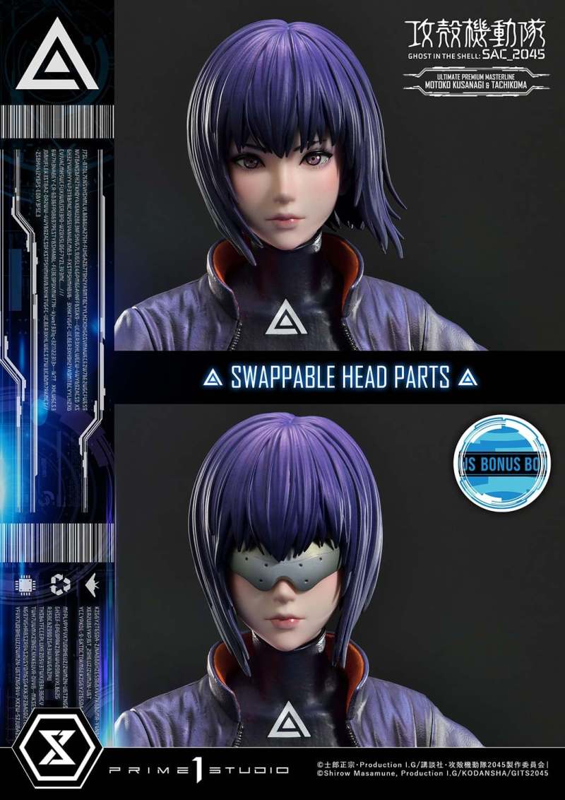 Ghost in the Shell: SAC_2045 Motoko Kusanagi & Tachikoma