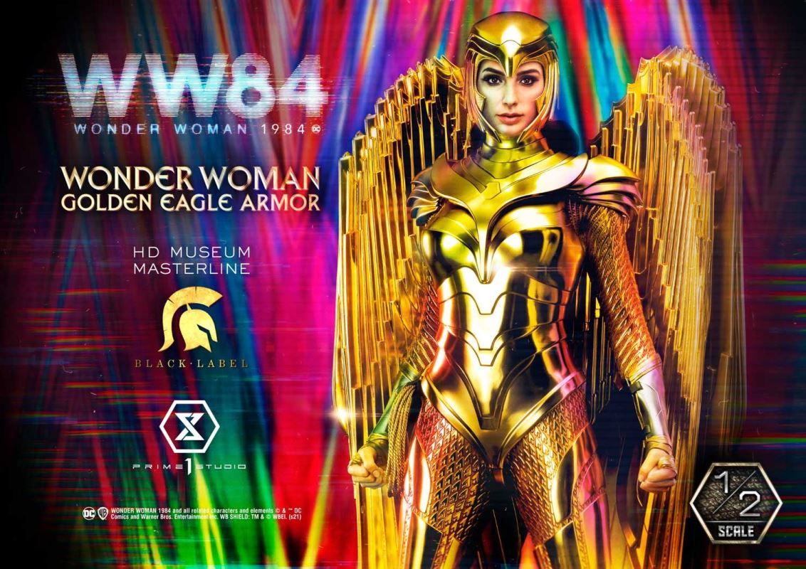 เลื่อนเปิดจอง Prime1Studio Wonder Woman Golden Eagle Armor
