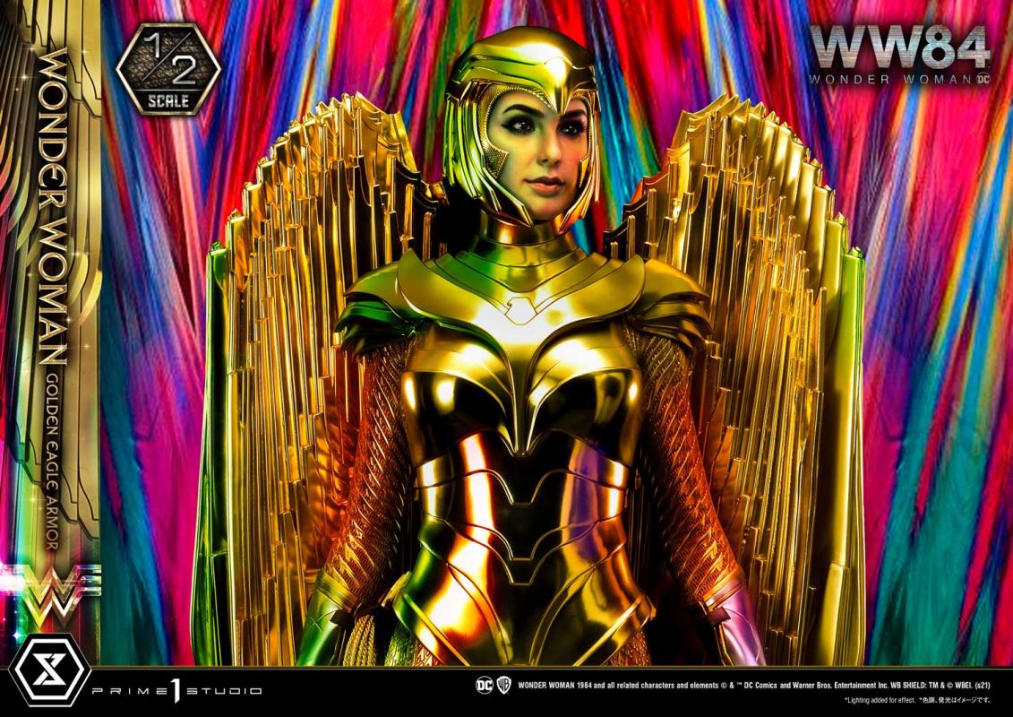 เลื่อนเปิดจอง Prime1Studio Wonder Woman Golden Eagle Armor