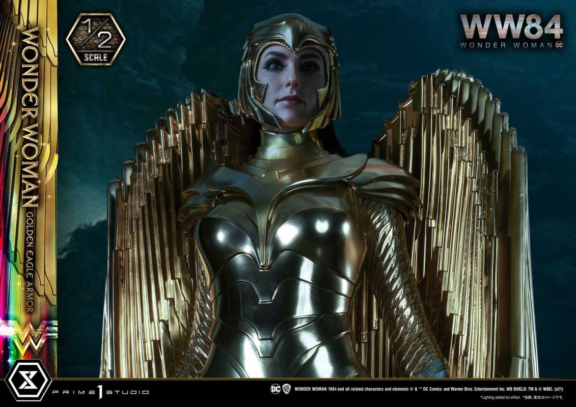 เลื่อนเปิดจอง Prime1Studio Wonder Woman Golden Eagle Armor